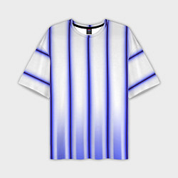 Мужская футболка оверсайз Striped suit