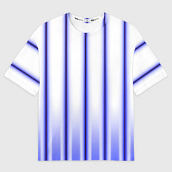 Футболка оверсайз мужская Striped suit, цвет: 3D-принт
