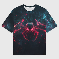 Мужская футболка оверсайз Спайдер-мэн с лапами паука