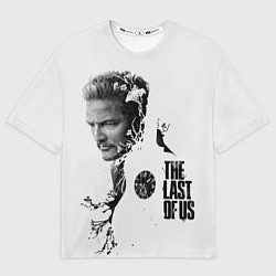 Мужская футболка оверсайз The last of us - Joel and Ellie