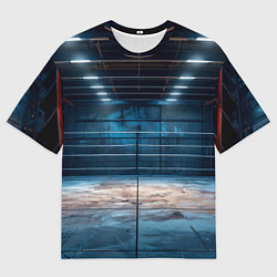 Мужская футболка оверсайз Бойцовский спортзал