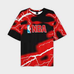 Мужская футболка оверсайз NBA шторм