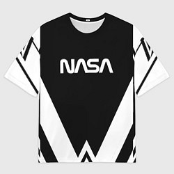 Футболка оверсайз мужская Nasa geometry, цвет: 3D-принт