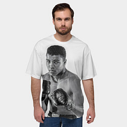 Футболка оверсайз мужская Young Muhammad Ali, цвет: 3D-принт — фото 2