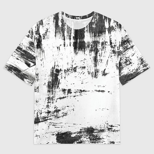 Мужская футболка оверсайз Color black and white / 3D-принт – фото 1