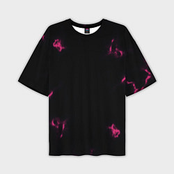 Футболка оверсайз мужская The color is pink, цвет: 3D-принт