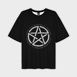 Мужская футболка оверсайз Winchesters from demons