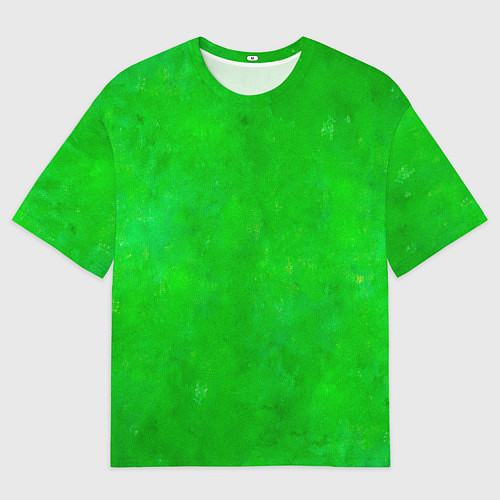Мужская футболка оверсайз Свет зелёного фонаря / 3D-принт – фото 1