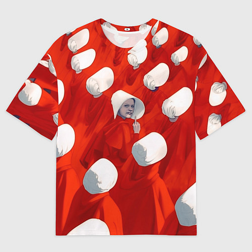 Мужская футболка оверсайз Рассказ служанки / 3D-принт – фото 1