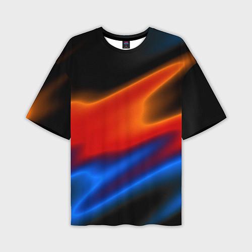 Мужская футболка оверсайз Multicoloured / 3D-принт – фото 1