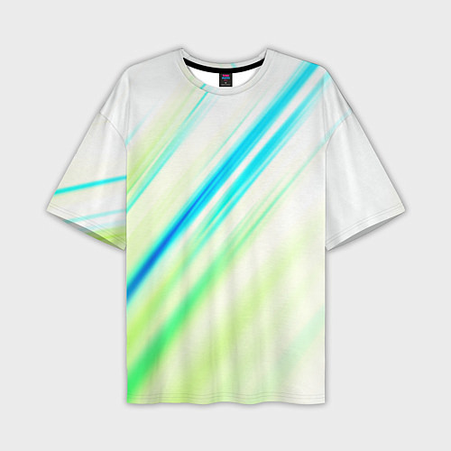 Мужская футболка оверсайз Multicolored / 3D-принт – фото 1