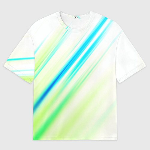 Мужская футболка оверсайз Multicolored / 3D-принт – фото 1