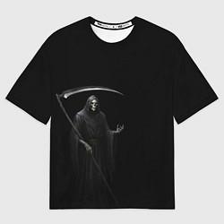 Футболка оверсайз мужская Memento mortis, цвет: 3D-принт