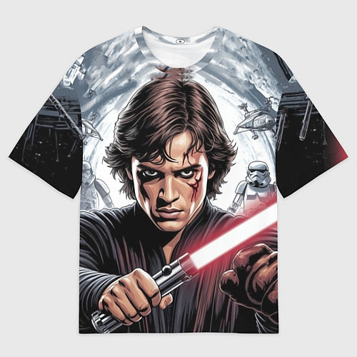 Мужская футболка оверсайз Энакин Скайуокер Anakin Skywalker / 3D-принт – фото 1