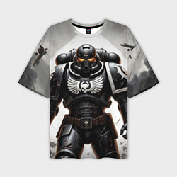 Мужская футболка оверсайз Warhammer 40k космодесант