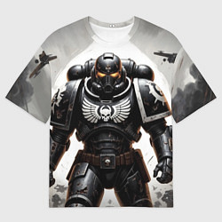 Мужская футболка оверсайз Warhammer 40k космодесант