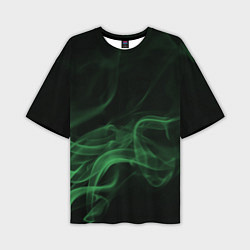 Футболка оверсайз мужская Color smoke green, цвет: 3D-принт