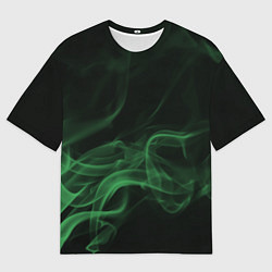 Футболка оверсайз мужская Color smoke green, цвет: 3D-принт