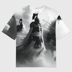 Мужская футболка оверсайз Спартанская армия