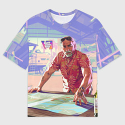 Мужская футболка оверсайз GTA 6 Брайан Хедер