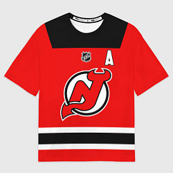 Футболка оверсайз мужская Ковальчук - Нью Джерси Девилз, цвет: 3D-принт