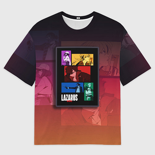 Мужская футболка оверсайз Lazarus Art / 3D-принт – фото 1