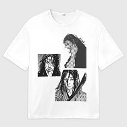 Мужская футболка оверсайз Миямото Мусаси, Vagabond