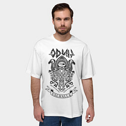Футболка оверсайз мужская Один правитель Вальхаллы, цвет: 3D-принт — фото 2