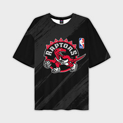 Футболка оверсайз мужская Toronto Raptors - NBA team, цвет: 3D-принт