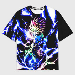 Мужская футболка оверсайз Аниме Hunter x Hunter Киллуа