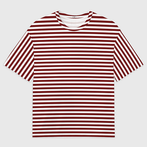 Мужская футболка оверсайз Тельняшка спецназовца / 3D-принт – фото 1