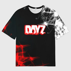 Футболка оверсайз мужская Dayz световые краски, цвет: 3D-принт