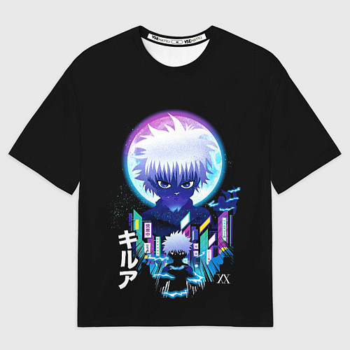 Мужская футболка оверсайз Хантер х Хантер, Киллуа / 3D-принт – фото 1