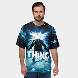 Футболка оверсайз мужская Нечто, цвет: 3D-принт — фото 2