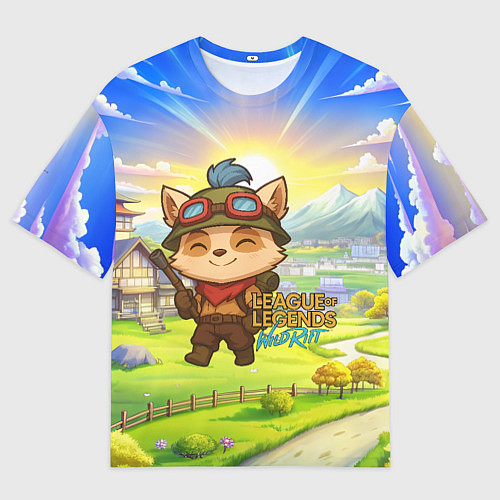 Мужская футболка оверсайз League of legends Тимо / 3D-принт – фото 1