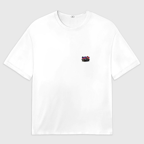 Мужская футболка оверсайз Mercedes amg / 3D-принт – фото 1