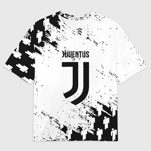 Мужская футболка оверсайз Juventus люди спорт / 3D-принт – фото 1