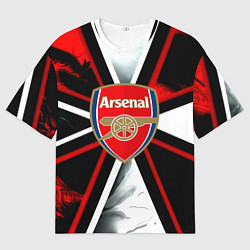 Футболка оверсайз мужская Arsenal umbrella corp, цвет: 3D-принт