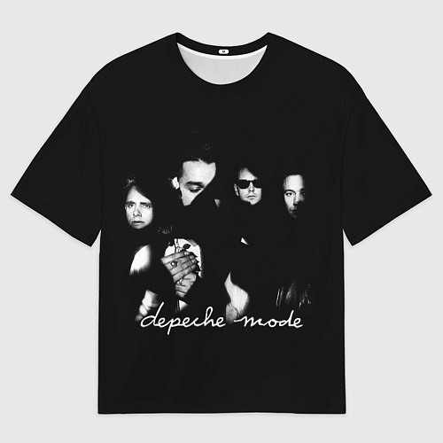 Мужская футболка оверсайз Depeche Mode shoot / 3D-принт – фото 1