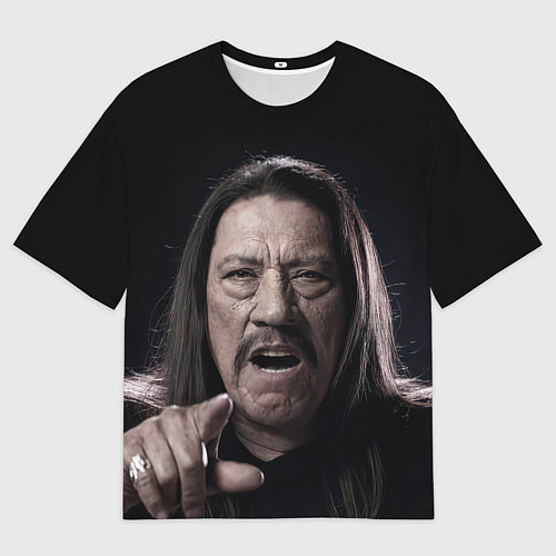 Мужская футболка оверсайз Danny Trejo / 3D-принт – фото 1