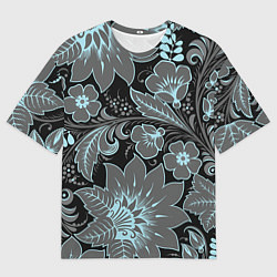 Футболка оверсайз мужская Узор, цвет: 3D-принт