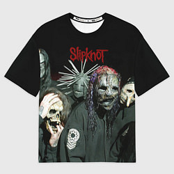 Мужская футболка оверсайз Slipknot