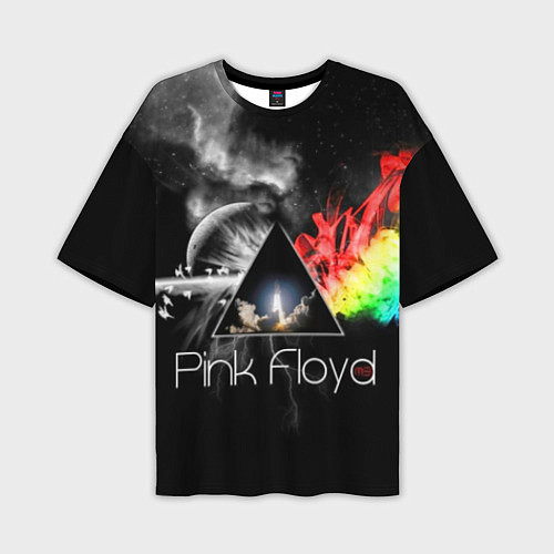 Мужская футболка оверсайз Pink Floyd / 3D-принт – фото 1