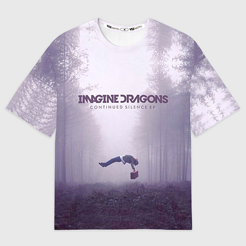 Мужская футболка оверсайз Imagine Dragons: Silence / 3D-принт – фото 1