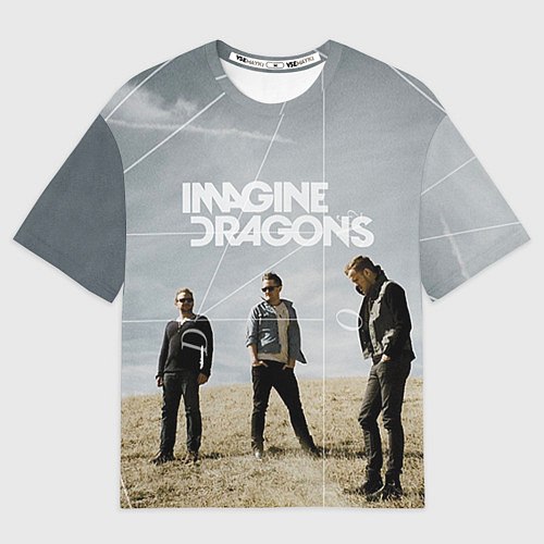 Мужская футболка оверсайз Imagine Dragons: Boys / 3D-принт – фото 1