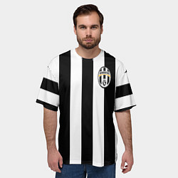 Футболка оверсайз мужская Juventus: Pirlo, цвет: 3D-принт — фото 2