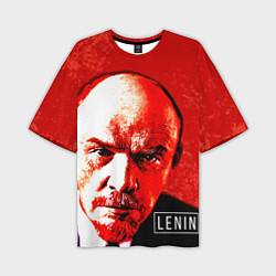 Мужская футболка оверсайз Red Lenin