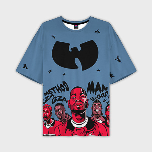 Мужская футболка оверсайз Wu-Tang Clan: Method Man / 3D-принт – фото 1