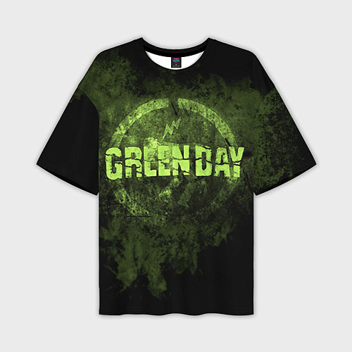 Мужская футболка оверсайз Green Day: Acid Voltage / 3D-принт – фото 1
