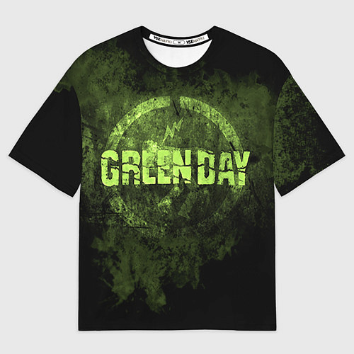 Мужская футболка оверсайз Green Day: Acid Voltage / 3D-принт – фото 1